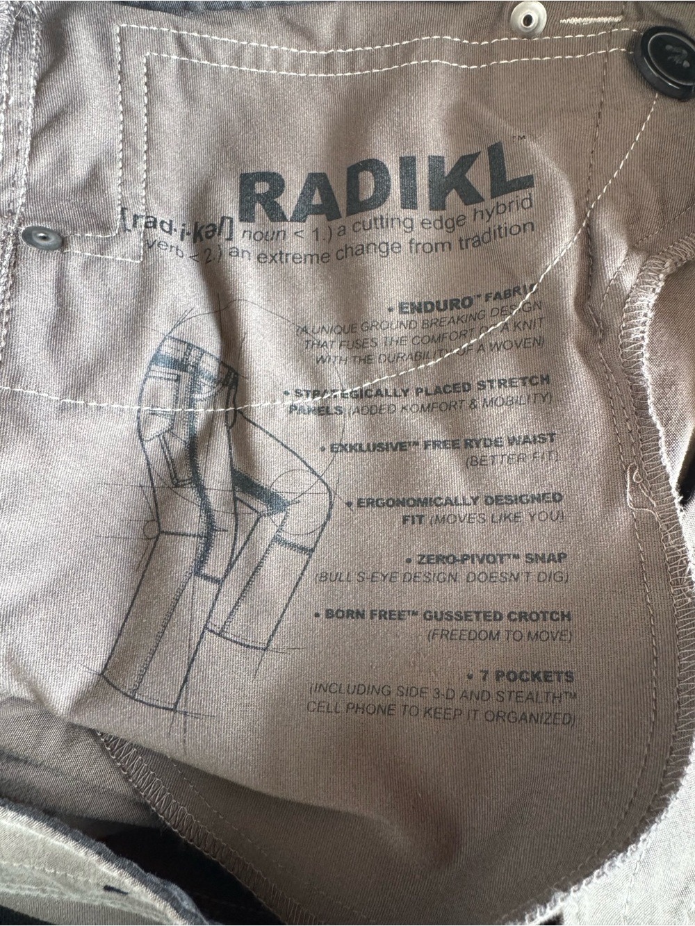 Kuhl Radikl mens pants - Picture 6 of 11